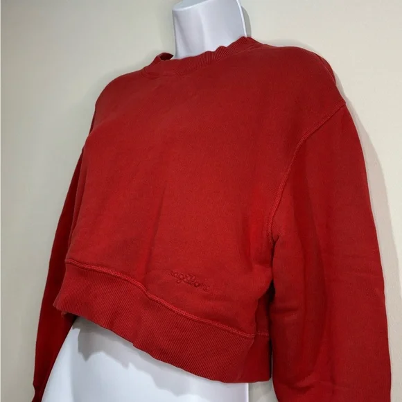 Rag & Bone Vibrant Red Textured Knit - Picture 4 of 9